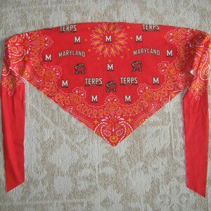 UMD Maryland Terps Tailgate Bandana Top -One Size